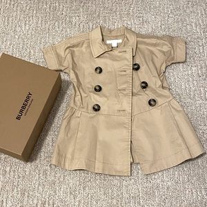 Burberry Toddler 18m trench-style dress